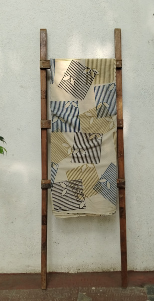 Unique Block Print  Unstitched  Cotton Fabric