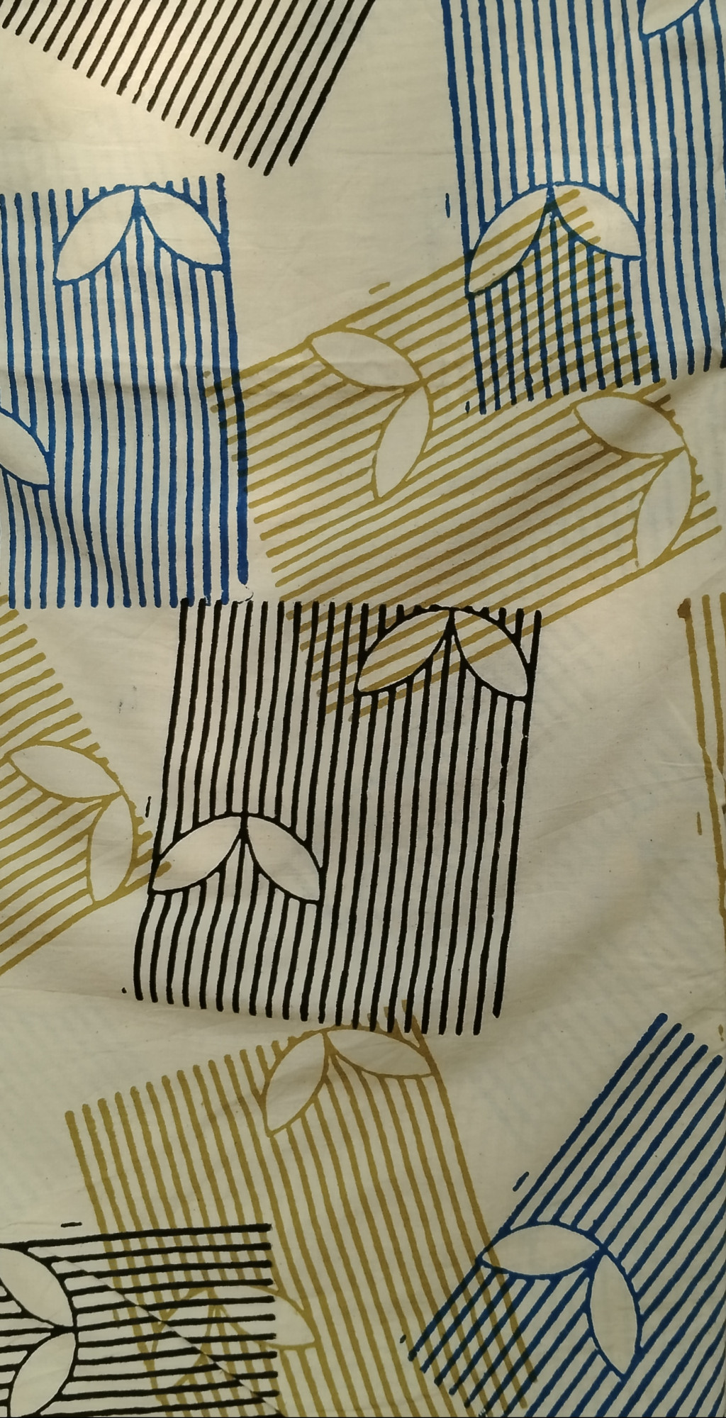 Unique Block Print  Unstitched  Cotton Fabric