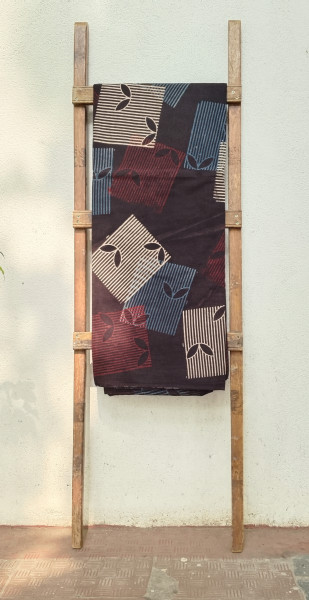 Unique Block Print  Unstitched  Cotton Fabric