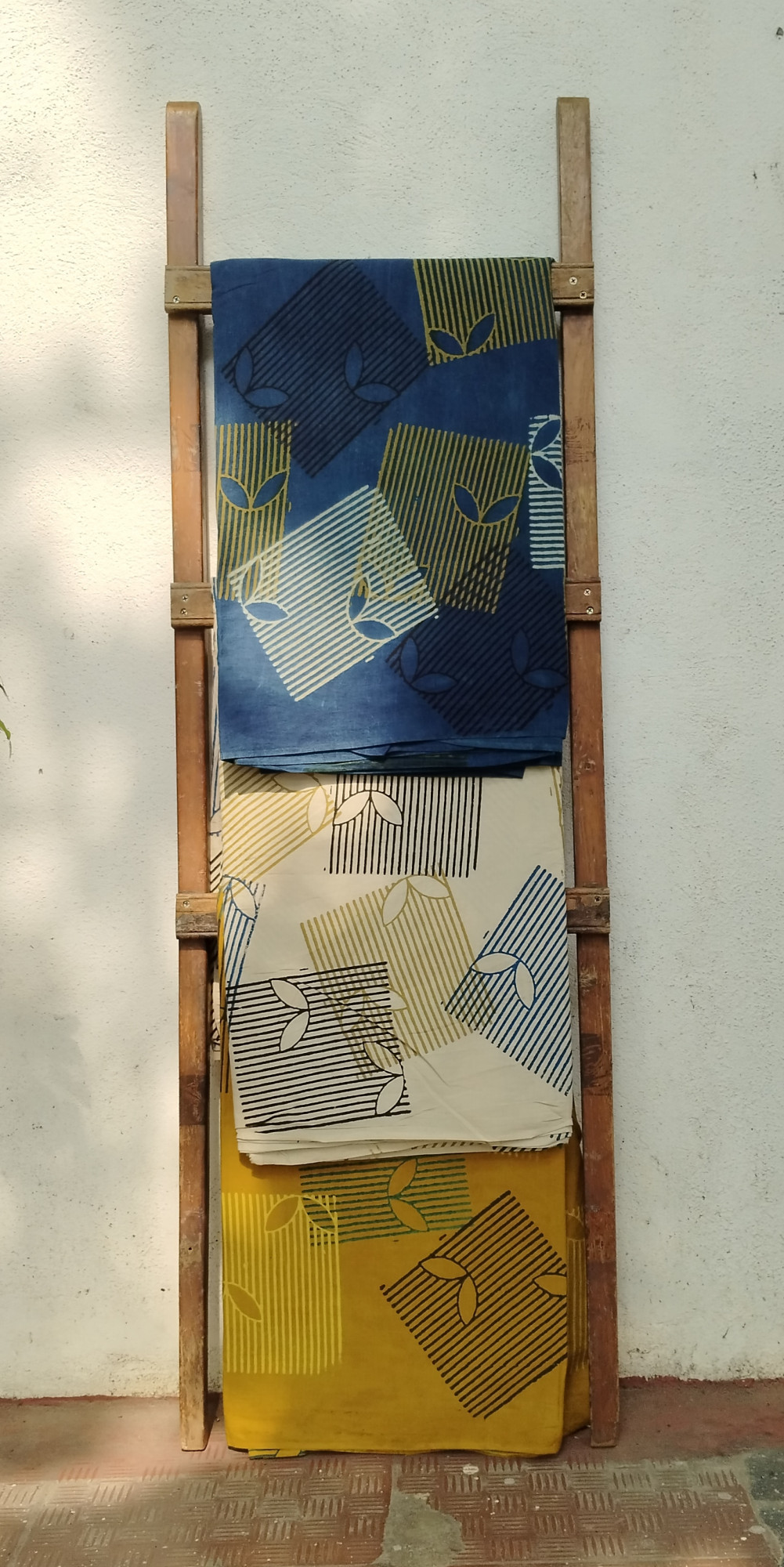 Unique Block Print  Unstitched  Cotton Fabric