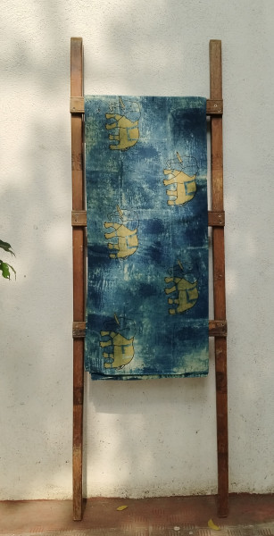 Unique Block Print  Unstitched  Cotton Fabric