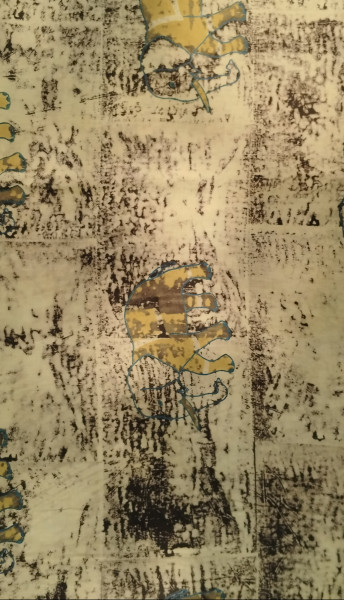 Unique Block Print  Unstitched  Cotton Fabric