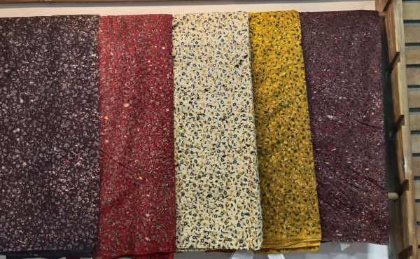 Unique Block Print  Unstitched  Cotton Fabric