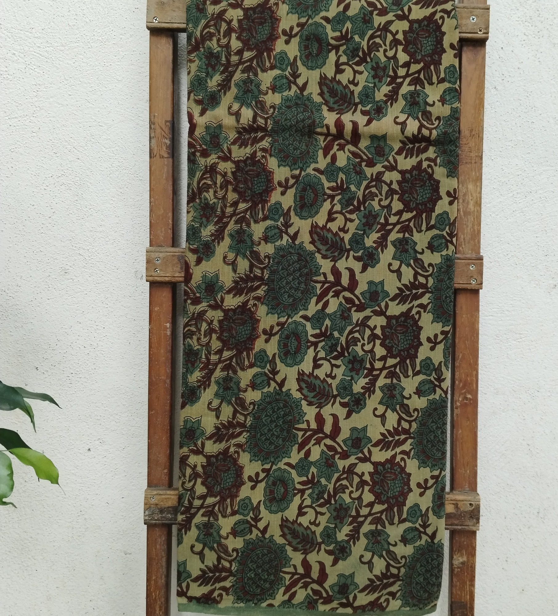 Vanaspati Print Unstitched Cotton Fabric