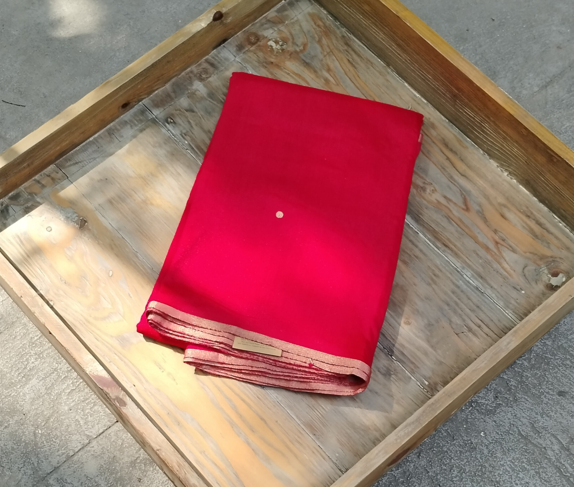 Handwoven Munga Silk Saree