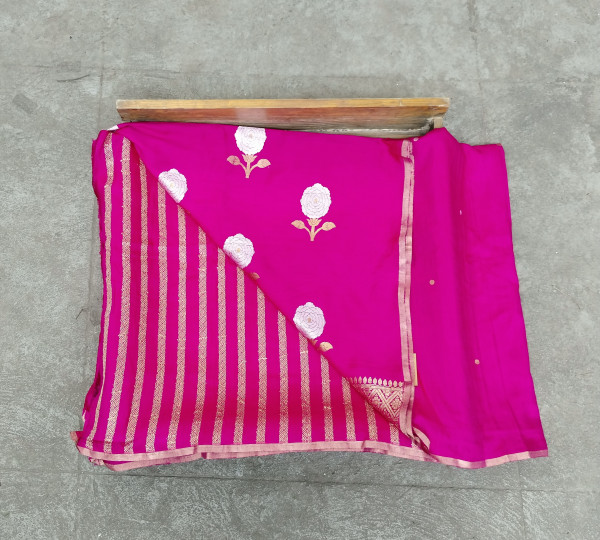 Handwoven Munga Silk Saree