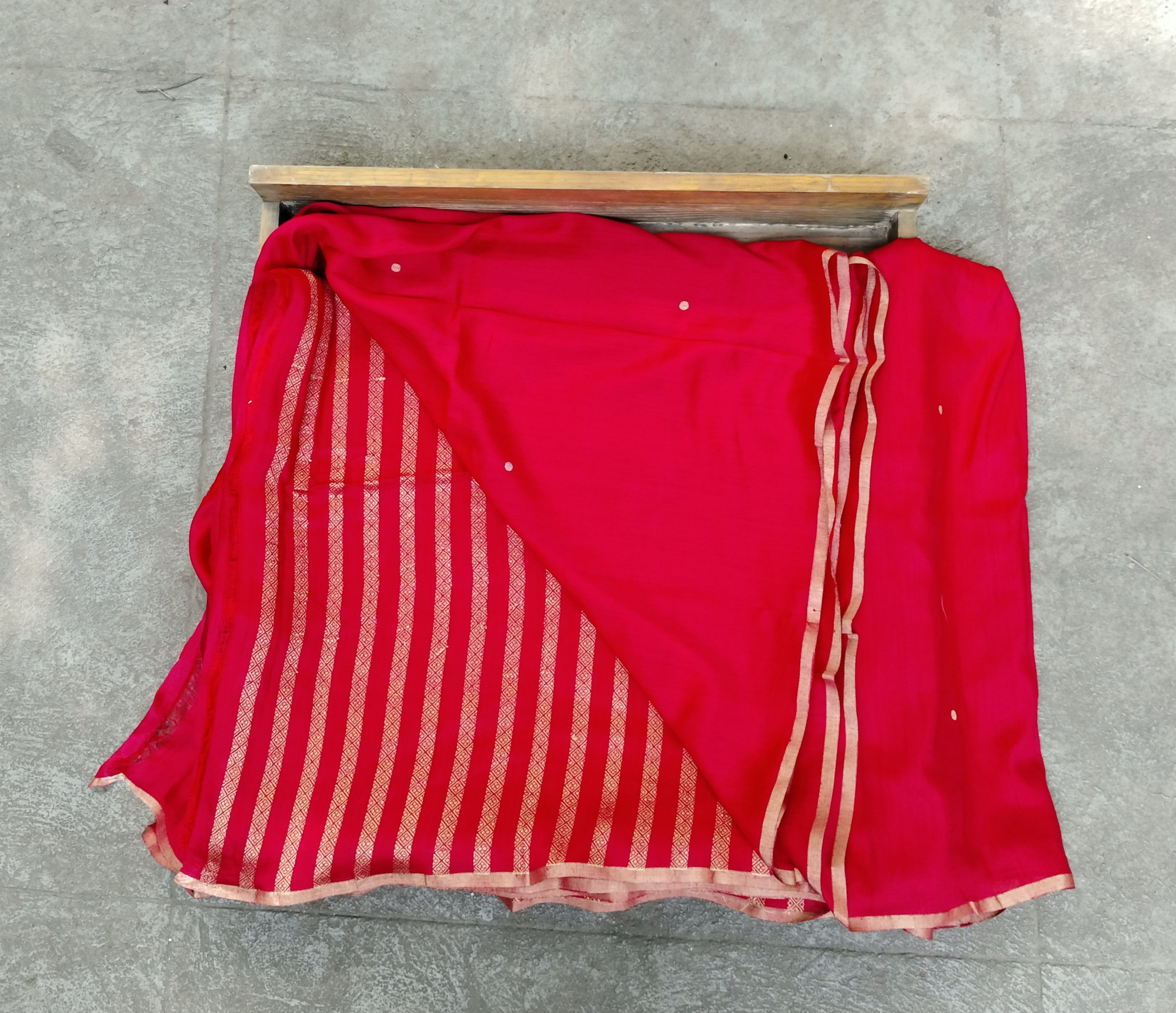 Handwoven Munga Silk Saree