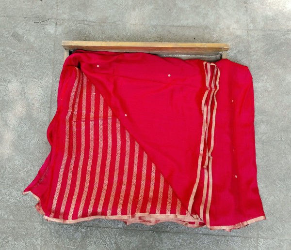 Handwoven Munga Silk Saree