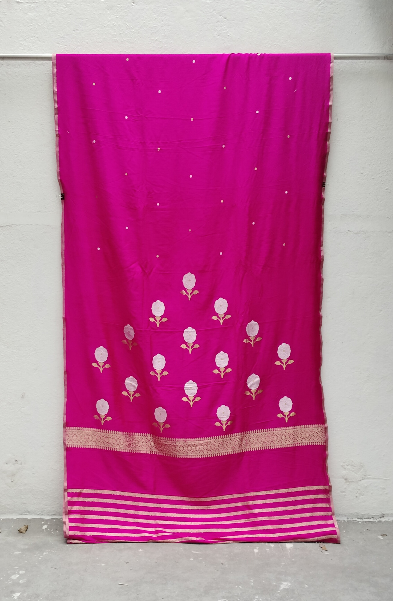 Handwoven Munga Silk Saree