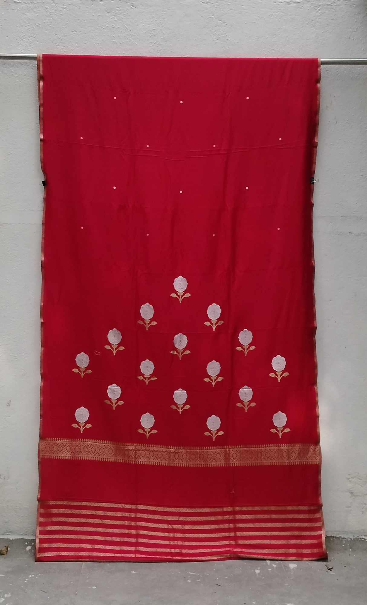 Handwoven Munga Silk Saree