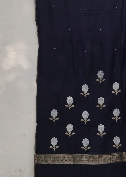 Handwoven Munga Silk Saree