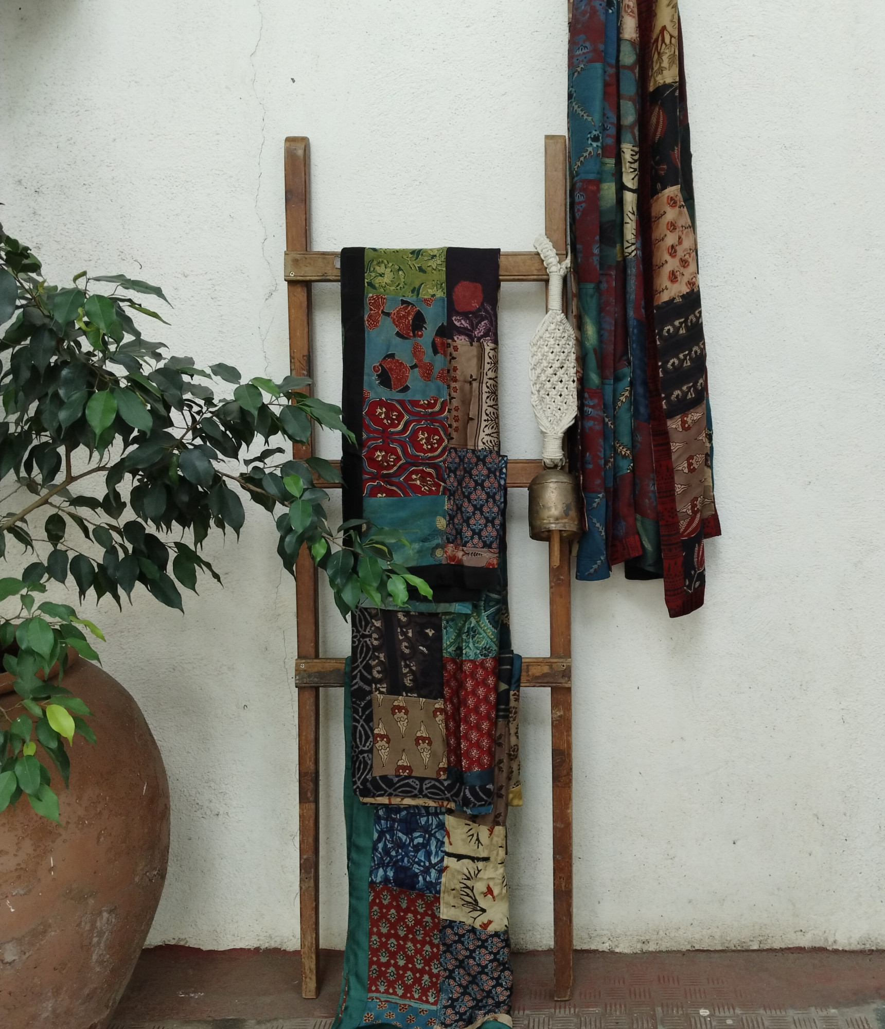 Patch Work Modal Silk Dupatta