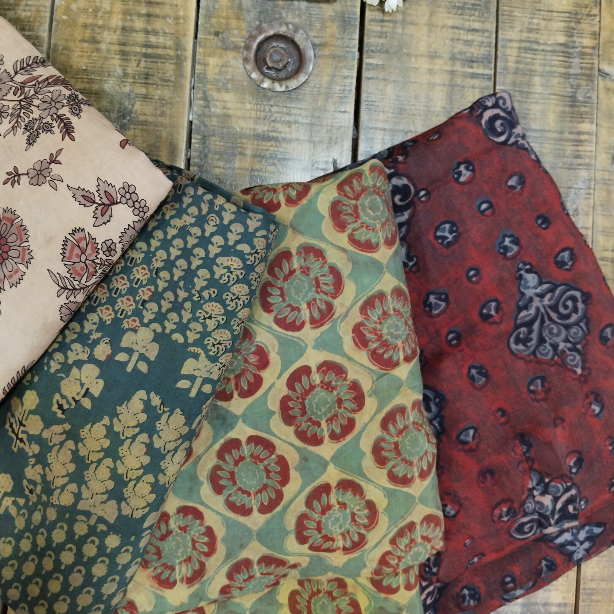 Assam Silk Unstitched Fabric