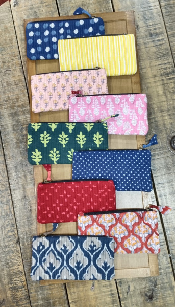 Cotton Printed Quilted  Wallet