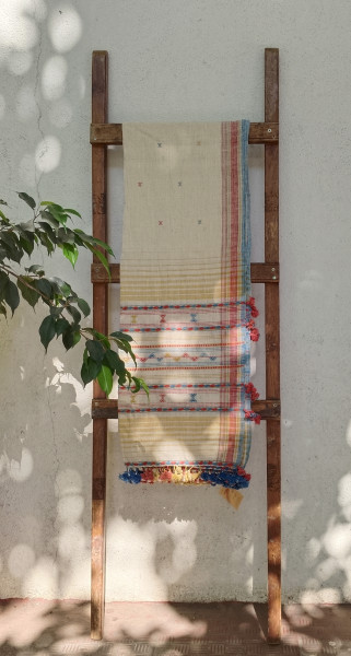 Bhujodi Handwoven Kala Cotton Stole