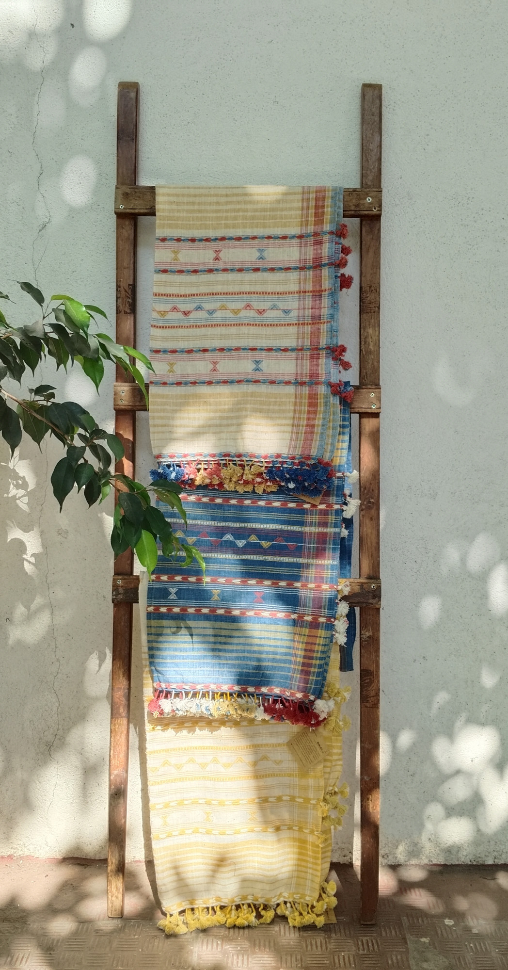 Bhujodi Handwoven Kala Cotton Stole