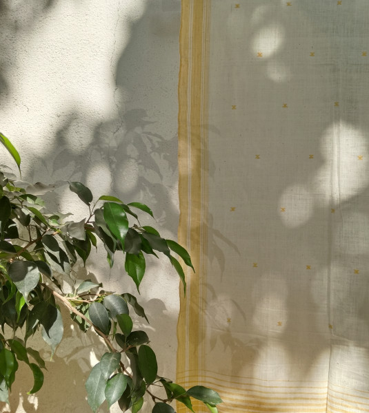 Bhujodi Handwoven Kala Cotton Stole