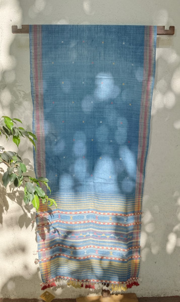 Bhujodi Handwoven Kala Cotton Stole