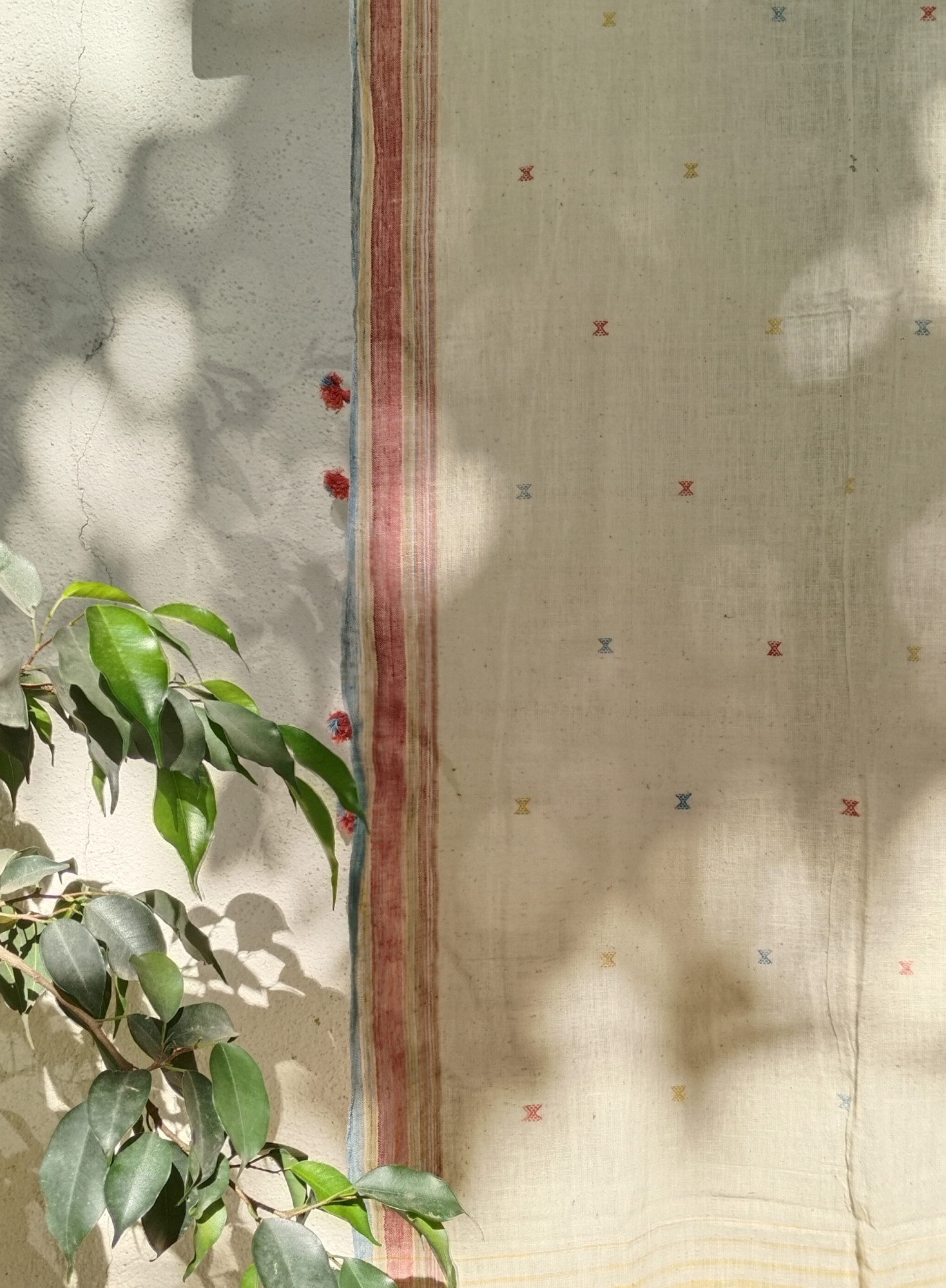 Bhujodi Handwoven Kala Cotton Stole