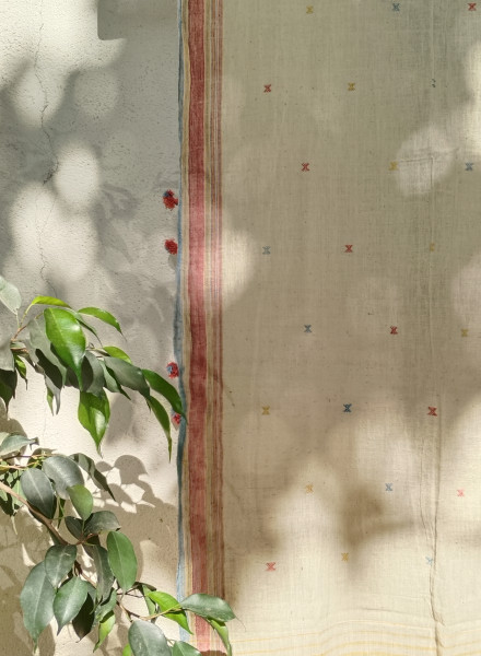 Bhujodi Handwoven Kala Cotton Stole