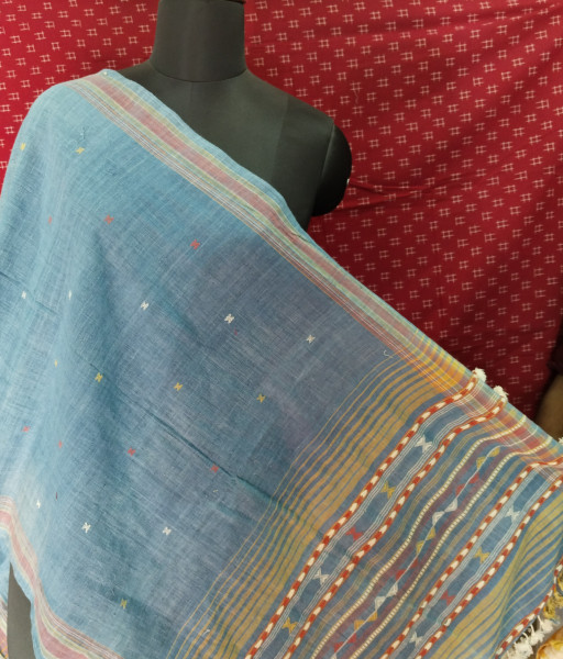 Bhujodi Handwoven Kala Cotton Stole