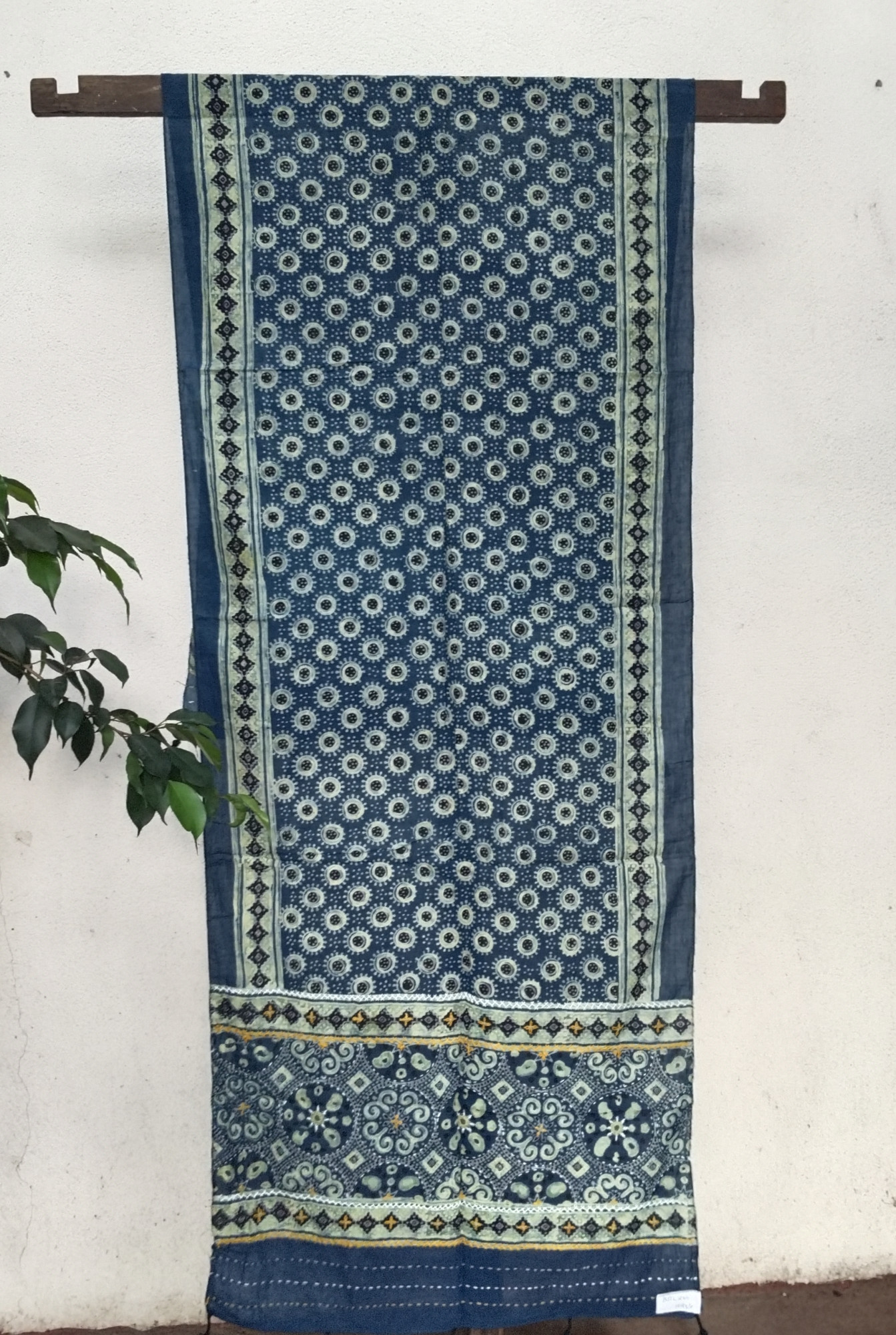 Ajakh Print Cotton Stole