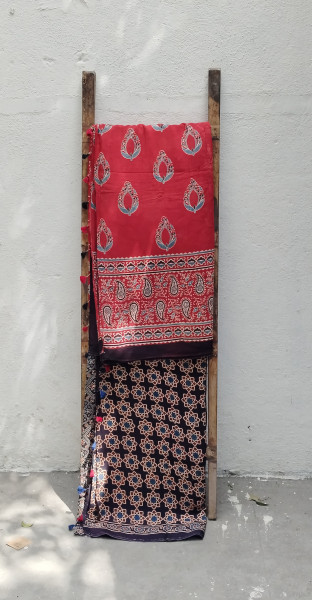 Modal Muslin Saree