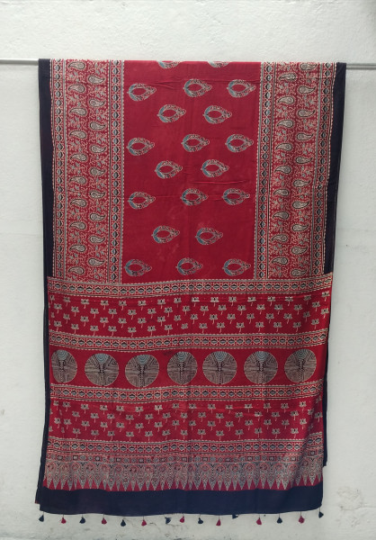 Modal Muslin Saree