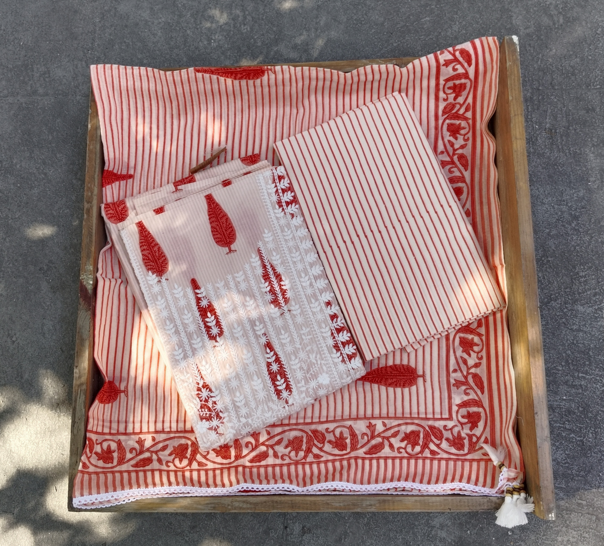 Cotton Unstitched Dress Material