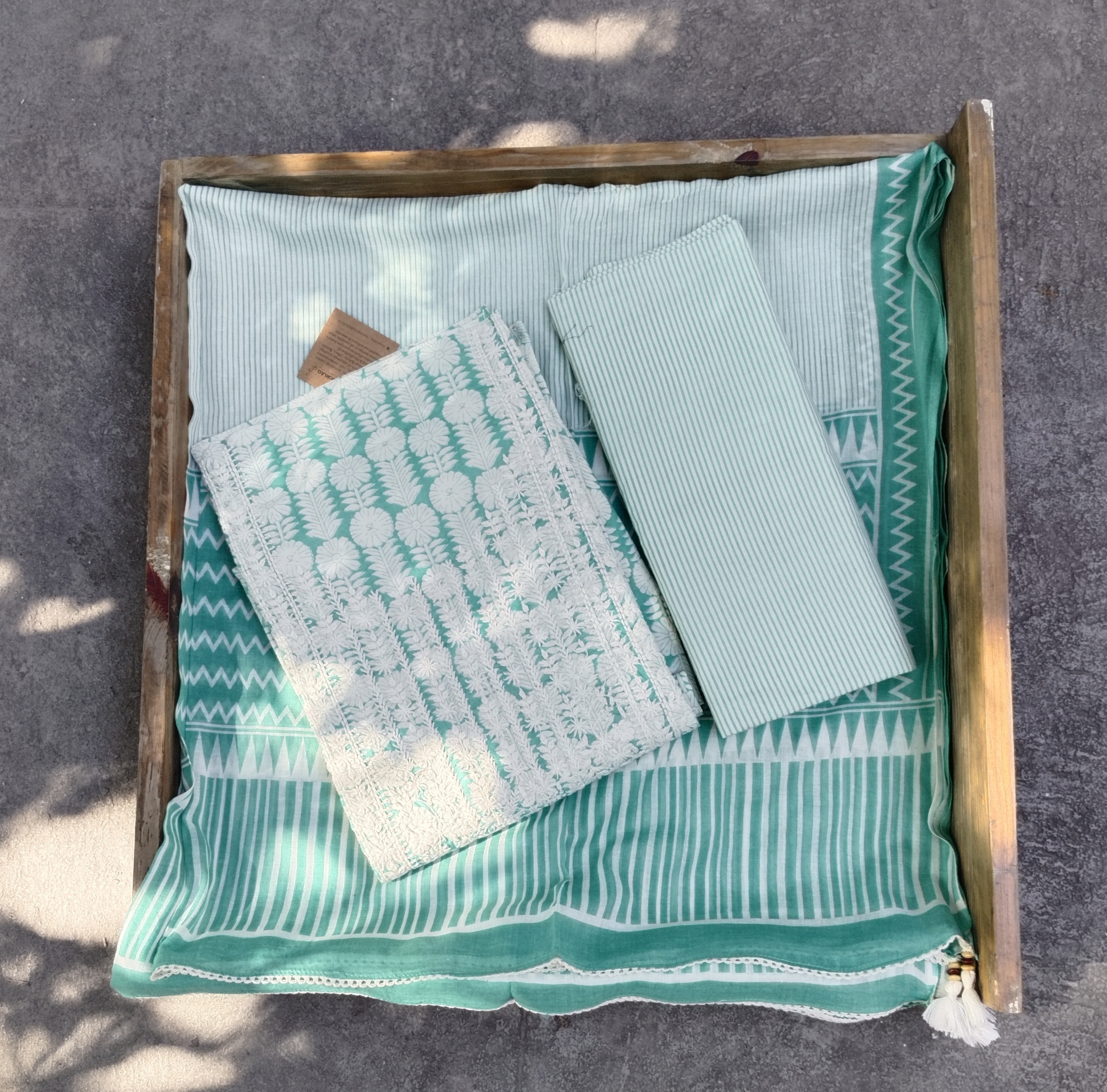 Cotton Unstitched Dress Material