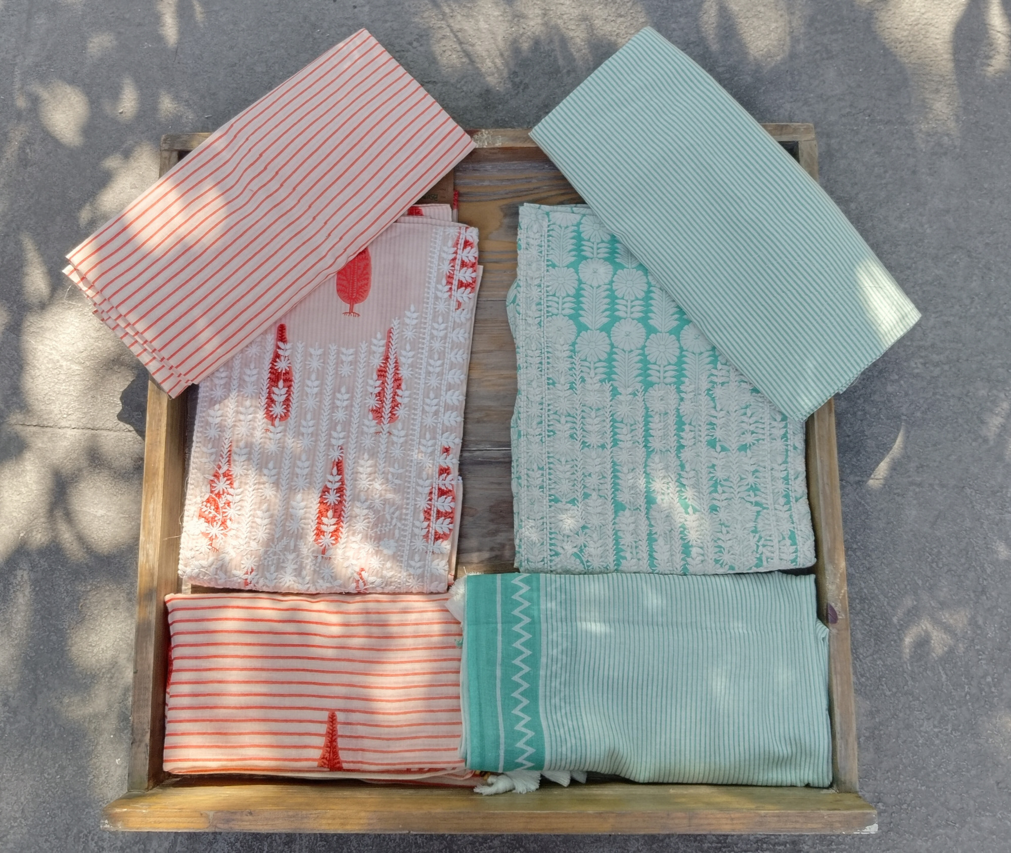 Cotton Unstitched Dress Material