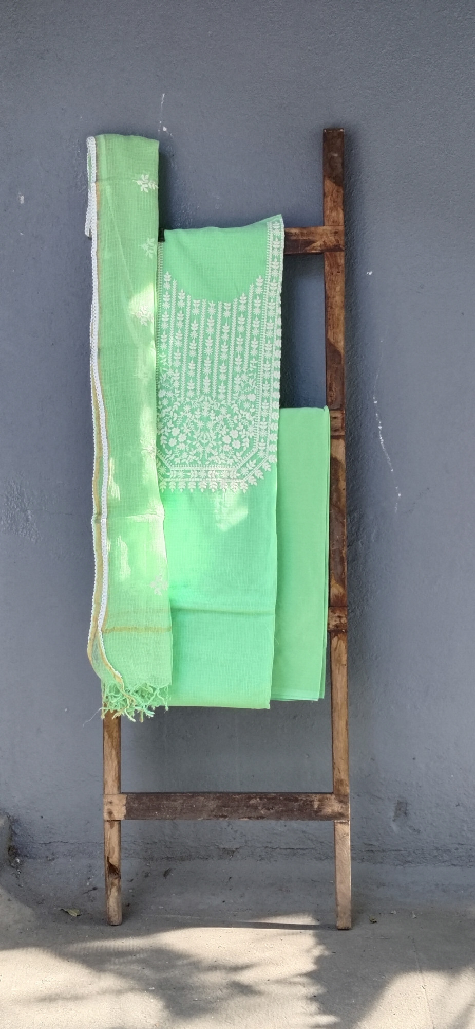 Kota Cotton Unstitched Dress Material