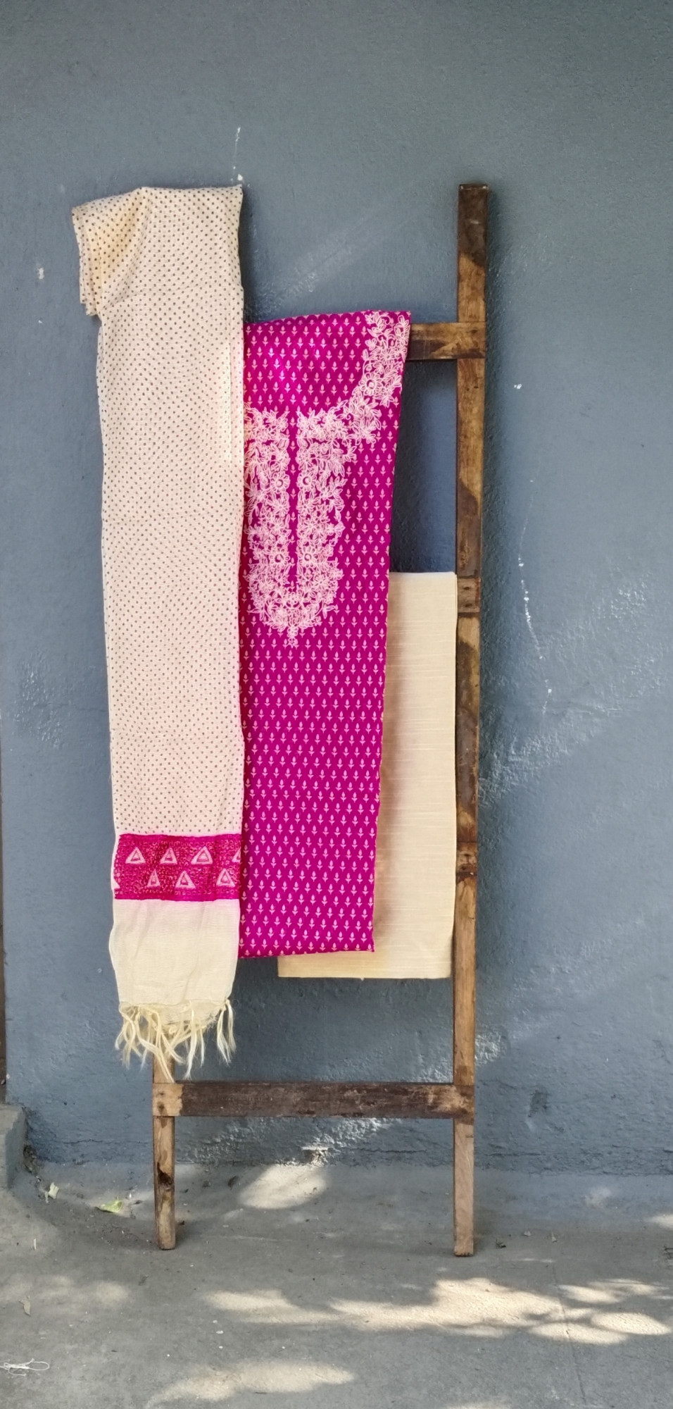 Chanderi Unstitched Dress Material