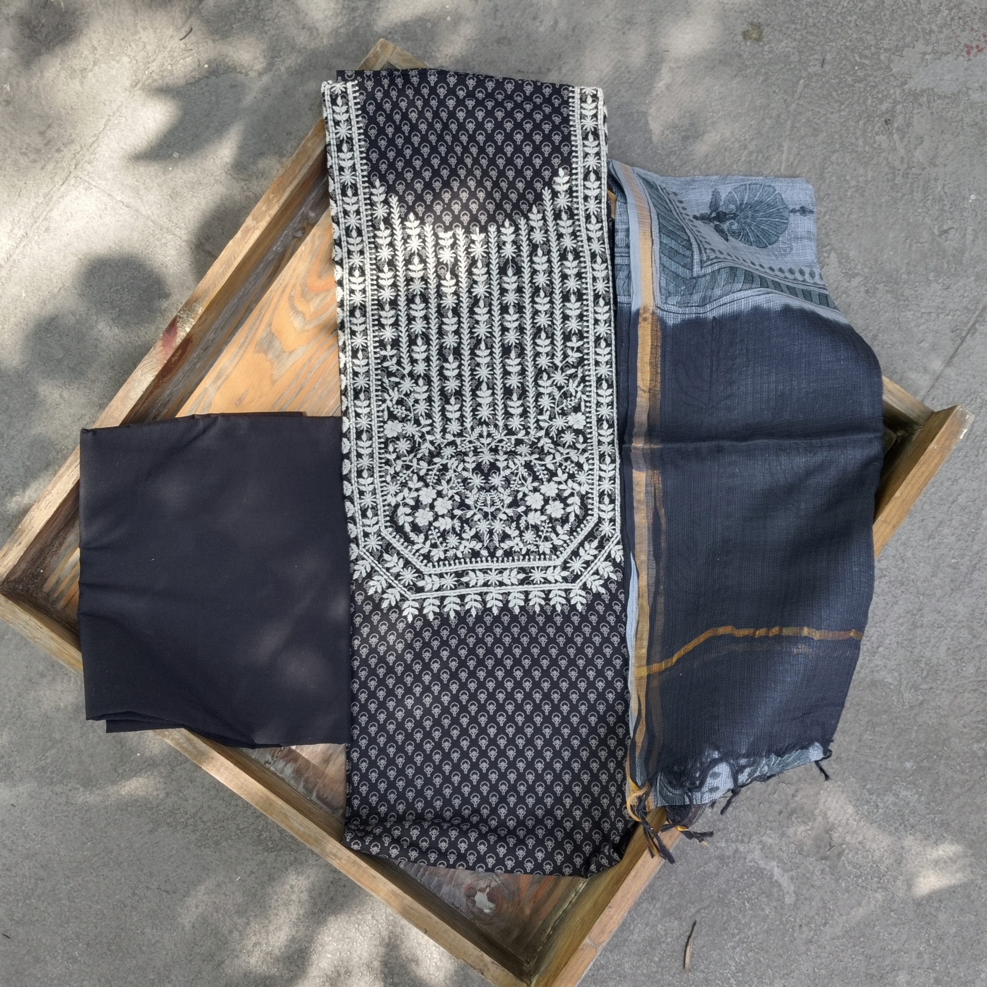 Cotton Unstitched Dress Material