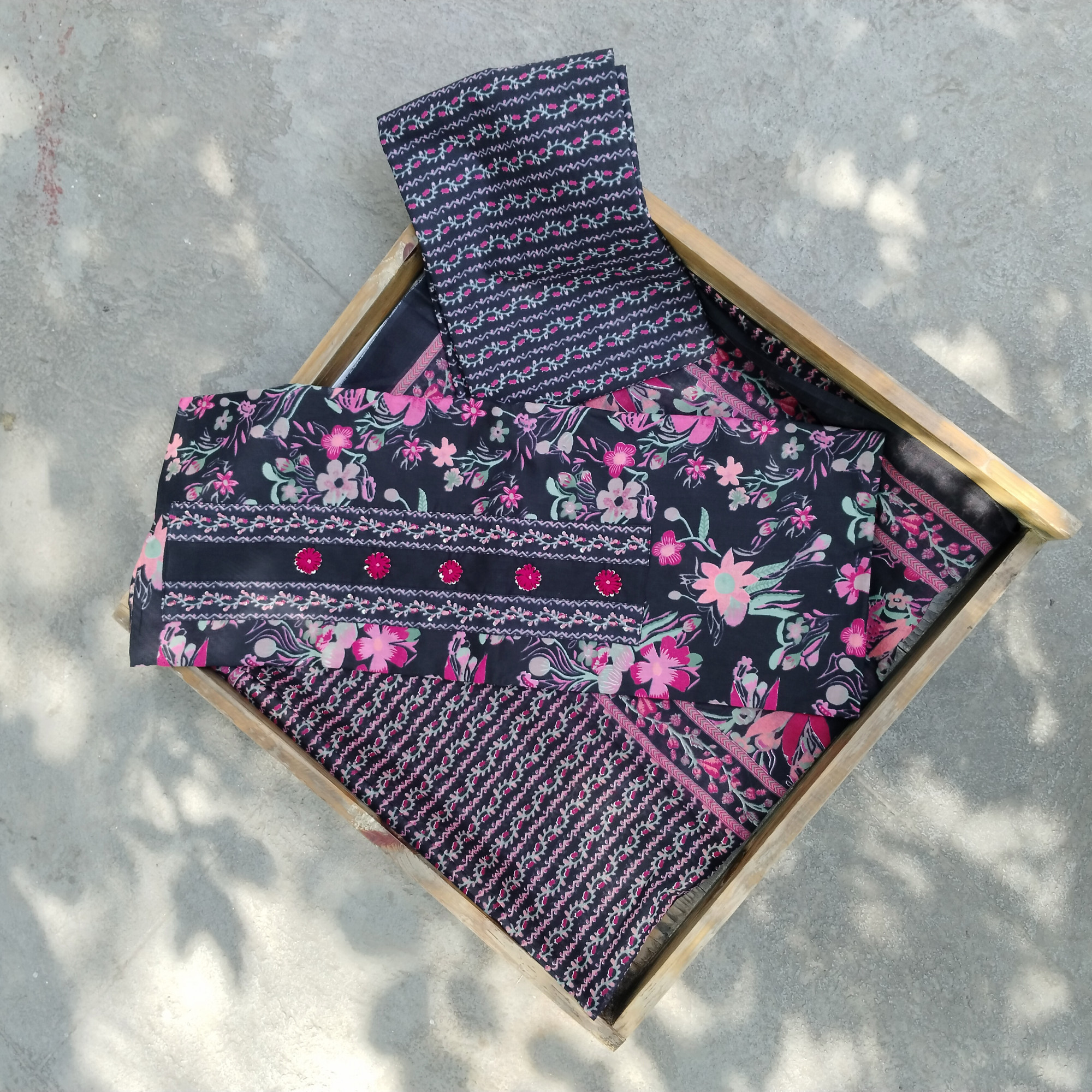 Cotton Unstitched Dress Material