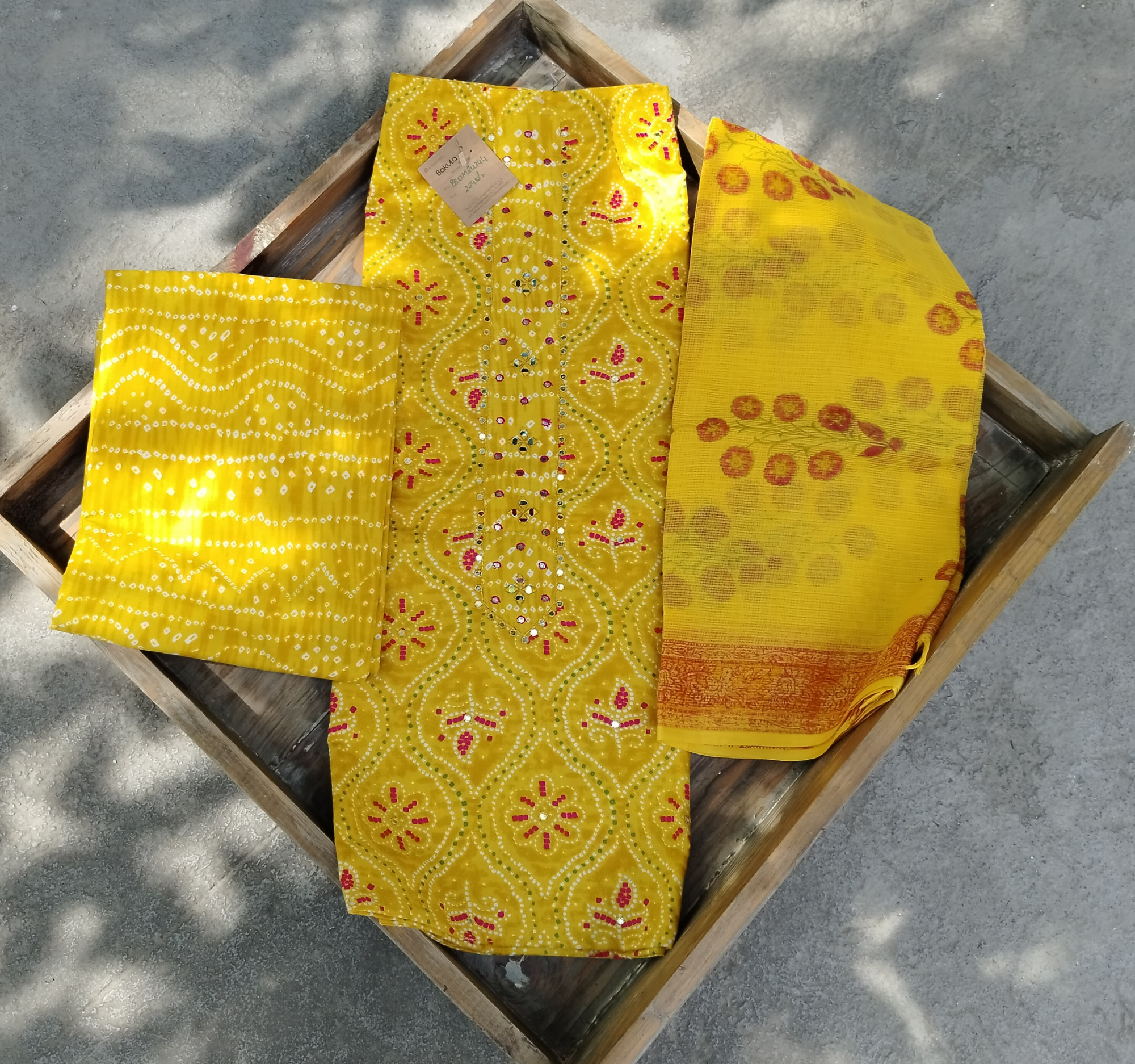 Cotton Unstitched Dress Material