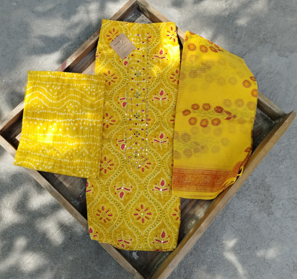 Cotton Unstitched Dress Material