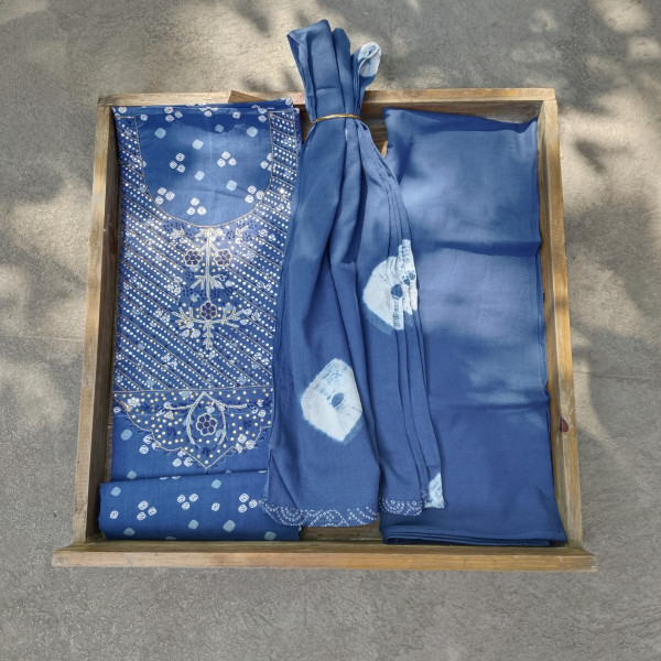 Cotton Unstitched Dress Material