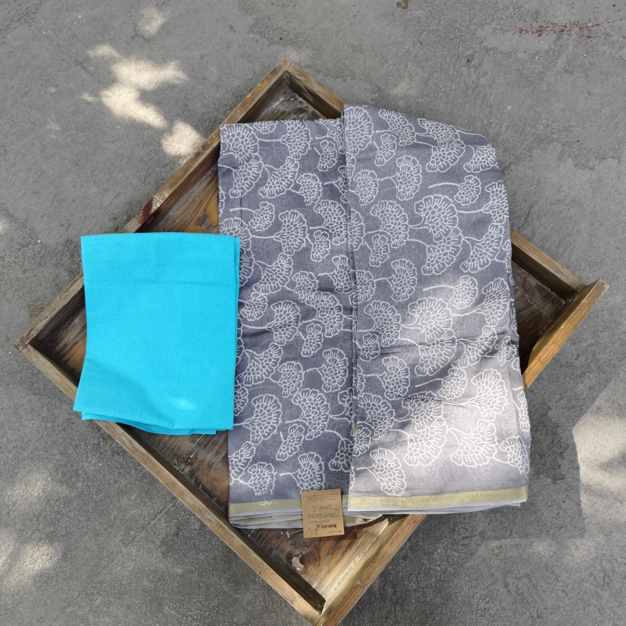 Chanderi Unstitched Dress Material