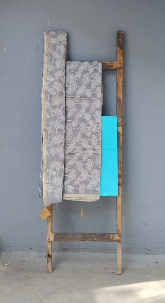 Chanderi Unstitched Dress Material