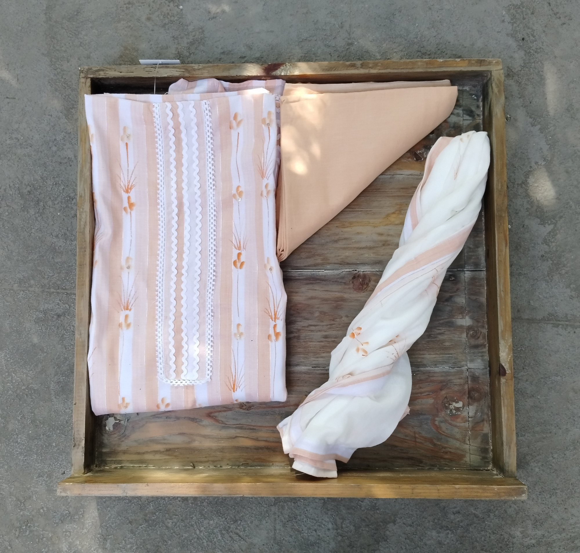 Cotton Unstitched Dress Material