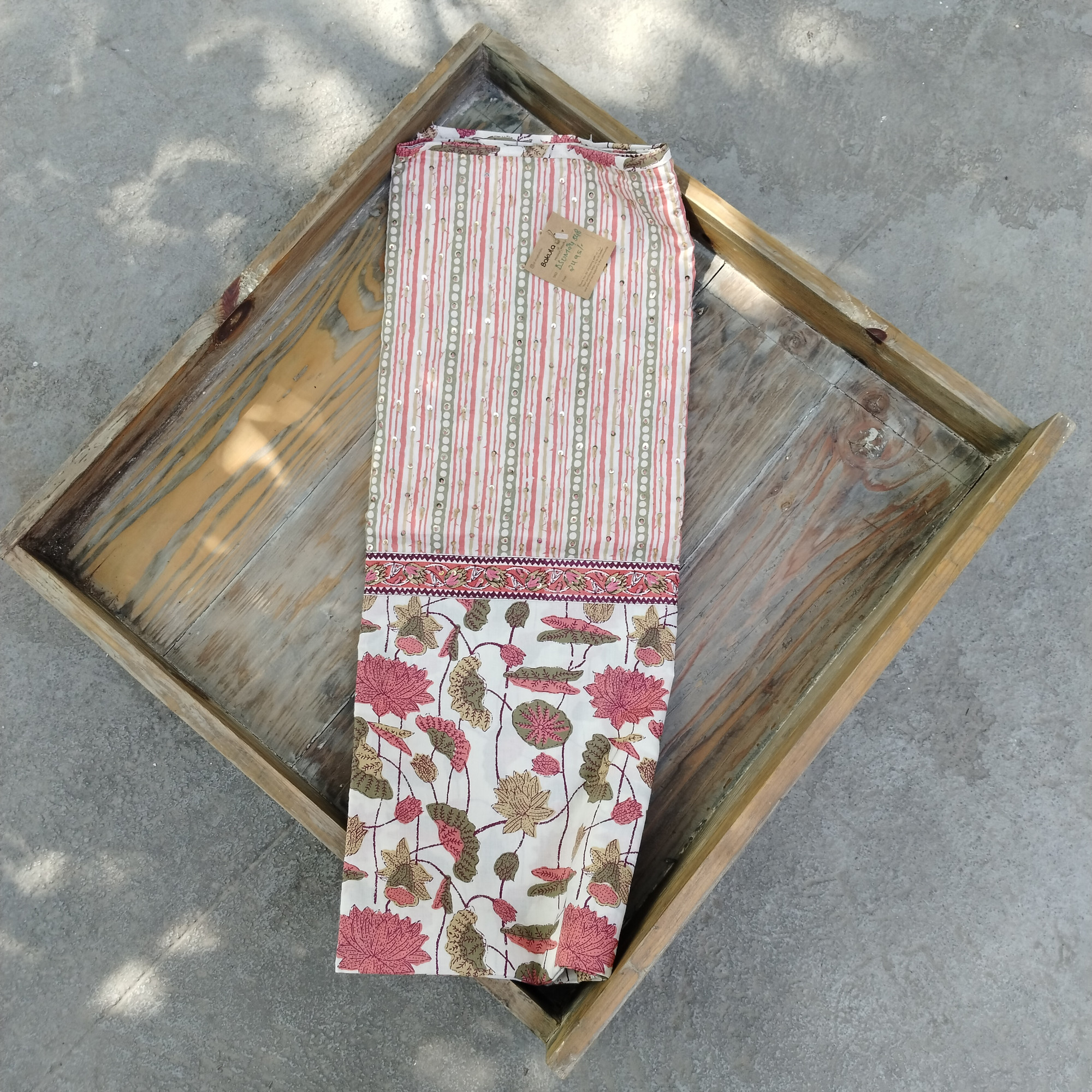 Cotton Unstitched Dress Material