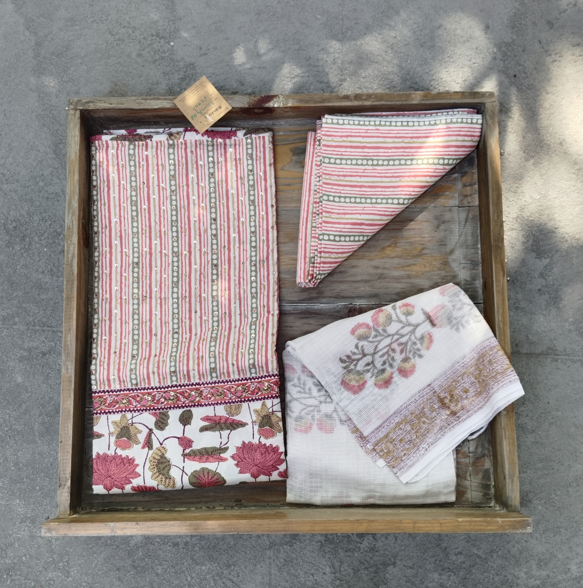 Cotton Unstitched Dress Material