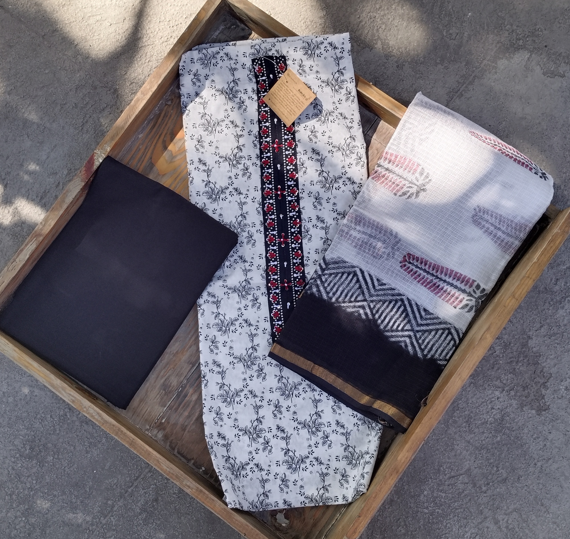 Cotton Unstitched Dress Material