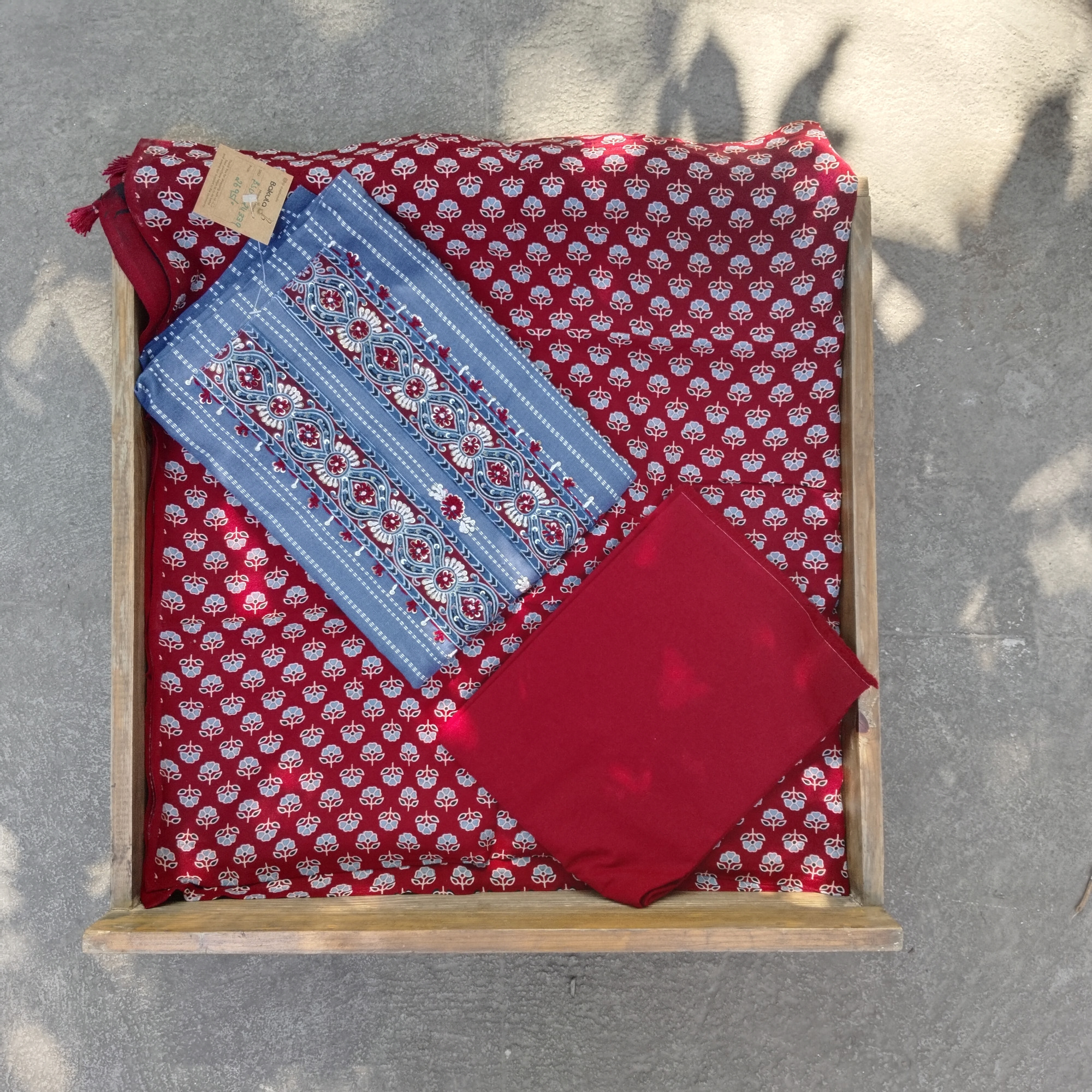 Cotton Unstitched Dress Material