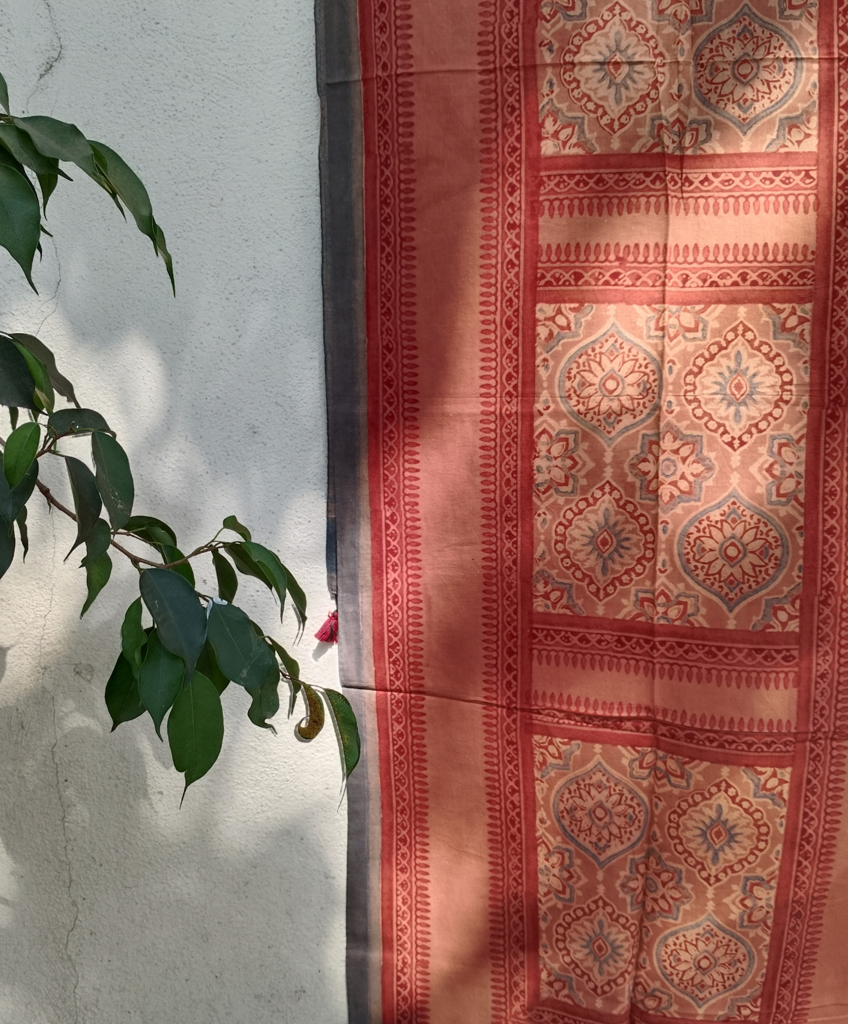 Ajakh Print Cotton Stole