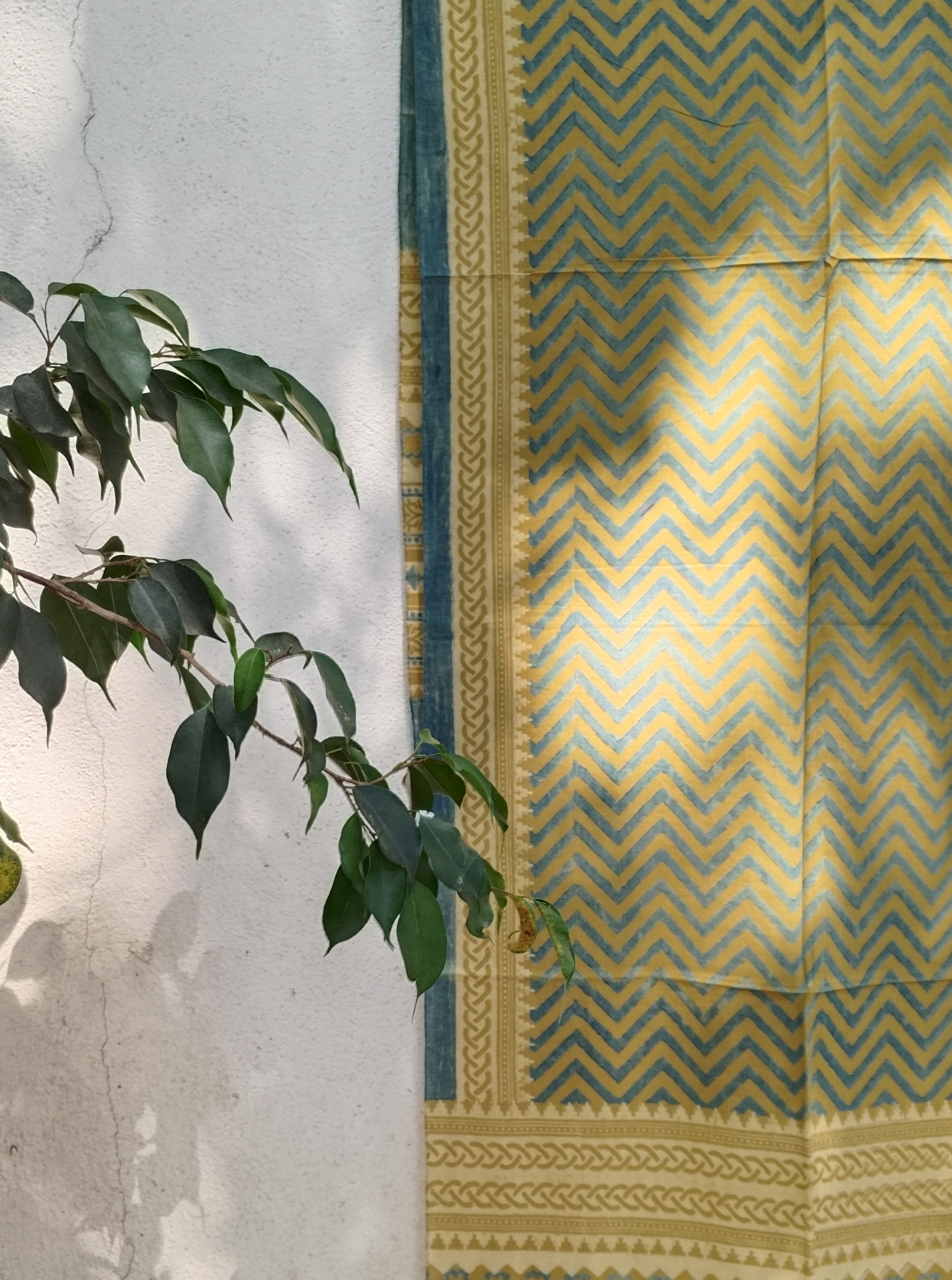 Ajakh Print Cotton Stole