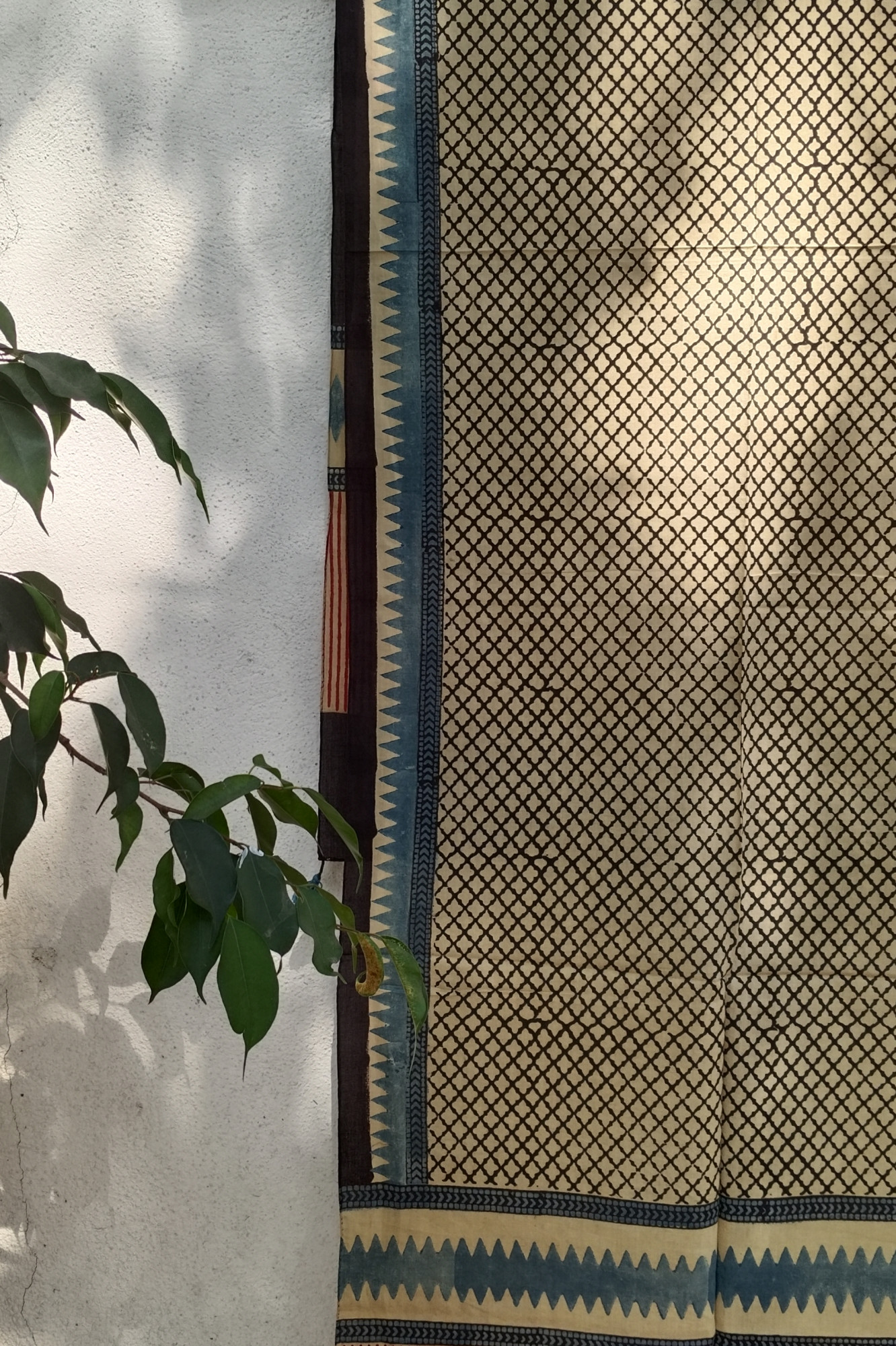 Ajakh Print Cotton Stole