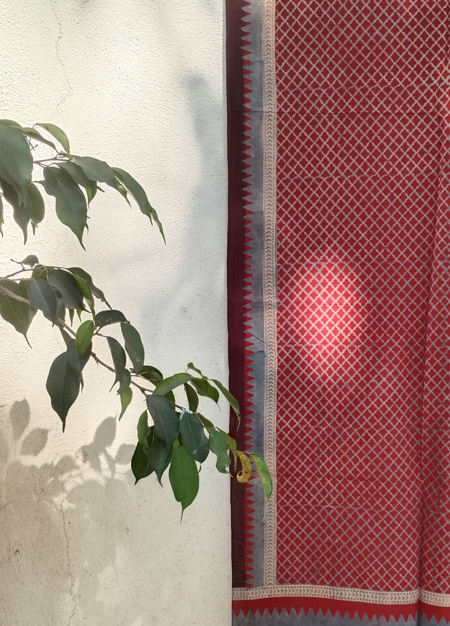 Ajakh Print Cotton  Stole