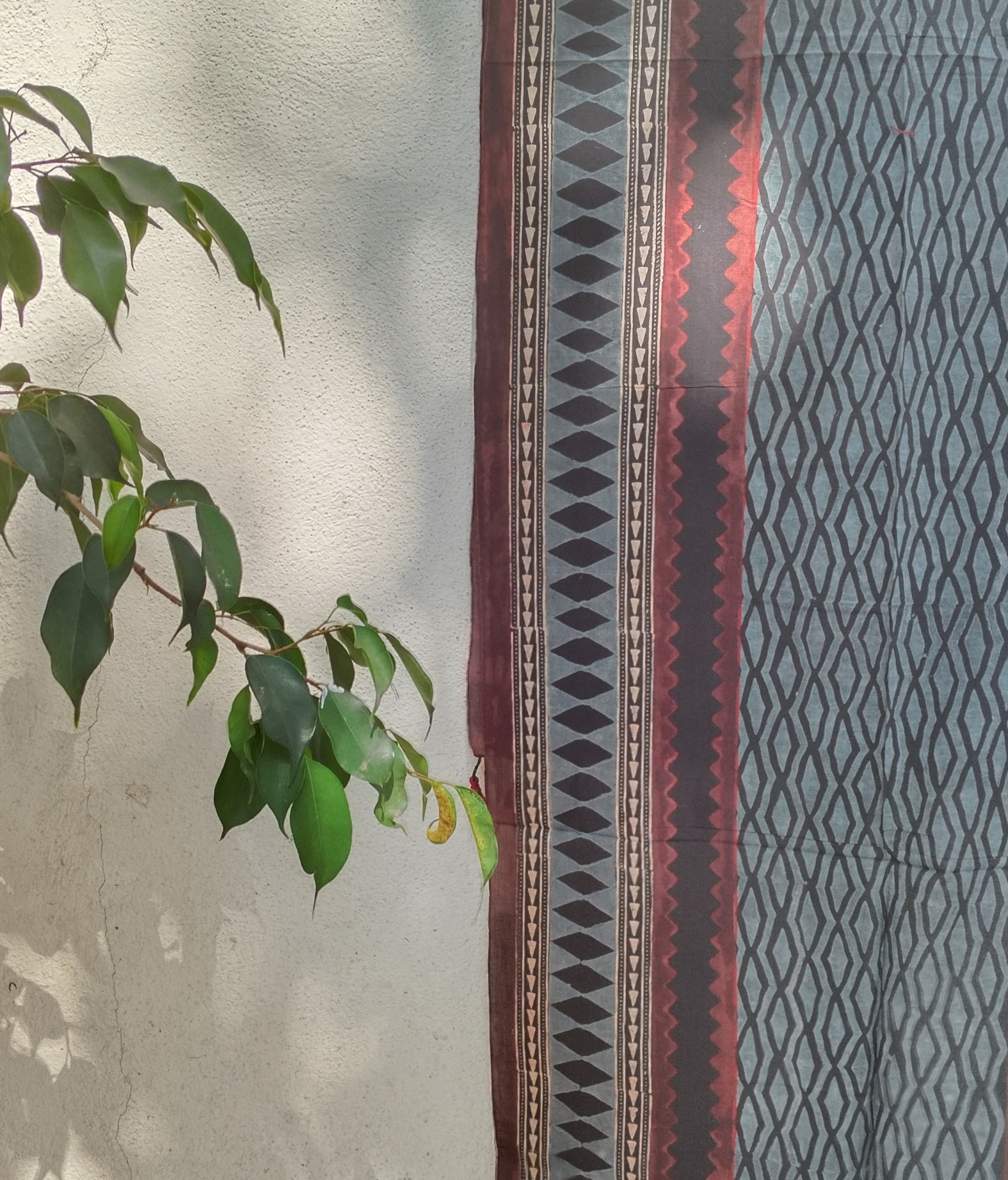 Ajakh Print Cotton Stole